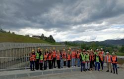 Stručna posjeta budućih inženjera građevinarstva objektima MHE Čardak, MHE Kamenica i gradilištu autoceste na Koridoru Vc