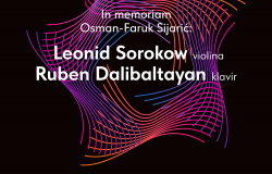 Koncert violiniste Leonida Sorokowa i pijaniste Rubena Dalibaltayana u čast prof. Osmanu-Faruku Sijariću