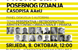 Promocija posebnog broja časopisa Acta Architectonica et Urbanistica (AAeU)