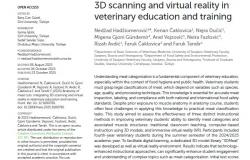 Veterinarski fakultet UNSA | Objavljen naučni članak: “Anatomy of Meat Cuts: Integrating 3D Scanning and Virtual Reality in Veterinary Education and Training”