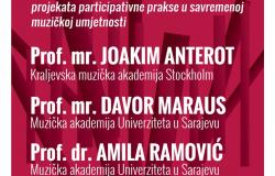Seminar i koncert u okviru završne faze projekta “Primjena multipercussion aparata za ostvarenje projekata participativne prakse u savremenoj muzičkoj umjetnosti“