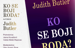 Promocija knjige Judith Butler "Ko se boji roda?"