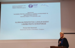 Održan simpozijum Društva za osteoporozu u FBiH pod pokroviteljstvom Međunarodne fondacije za osteoporozu (IOF)