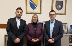 Ministrica Bošković razgovorala s novoizabranim rukovostvom Studenskog parlamenta Univerziteta u Sarajevu