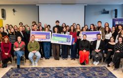 Studenti Odsjeka za anglistiku Filozofskog fakulteta UNSA na završnoj ceremoniji Projekta SPARK