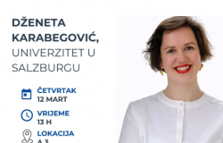 Fakultet za kriminalistiku, kriminologiju i sigurnosne studije UNSA | Najava gostujućeg predavanja prof. dr. Dženete Karabegović