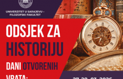 Otkrijte prošlost, oblikujte budućnost – Dani otvorenih vrata Odsjeka za historiju!
