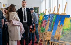 Izložba mladog umjetnika Kemala Zukića u Federalnom ministarstvu kulture i športa