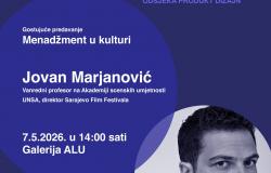 DIZAJN FOKUS: Menadžment u dizajnu – Gostujuće predavanje prof. mr. Jovana Marjanovića