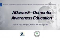 ADawarE – Dementia Awareness Education: sesija predavanja na Medicinskom fakultetu UNSA