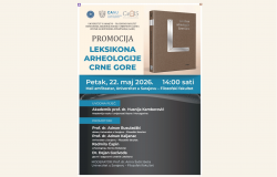 NAJAVA: Svečana promocija kapitalnog "Leksikona arheologije Crne Gore" na Univerzitetu u Sarajevu
