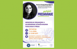 Predavanje "Nemodelni organizmi u savremenim istraživanjima fiziologije stresa"