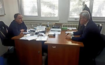 Direktor Instituta za istraživanje zločina protiv čovječnosti i međunarodnog prava posjetio Udruženje žrtava i svjedoka genocida