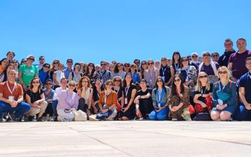 Participants of the Seventh International Training Week visited the Olympic Museum, the Catholic Theological Faculty and the Faculty of Islamic Sciences