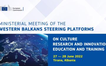 Policy Answers projekat pružio podršku organizaciji ministarskog sastanka Platforme Zapadnog Balkana o kulturi, istraživanju, inovacijama, obrazovanju i obuci 
