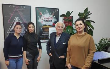 Posjeta Ioana Holendera Odsjeku za solo pjevanje Muzičke akademije Univerziteta u Sarajevu