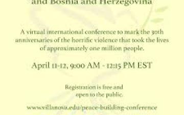 Katolički bogoslovni fakultet UNSA | Profesorica Zorica Maros sudjelovala u virtuelnoj konferenciji „Izgradnja održivog mira nakon genocida: Lekcije iz Ruande i Bosne i Hercegovine“