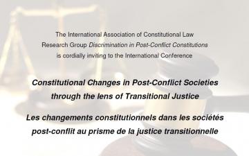 POZIV | Konferencija "Constitutional Changes in Post-Conflict Societies through the lens of Transitional Justice"