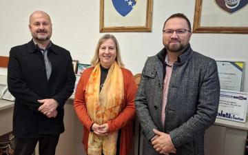 Sastanak ministrice za nauku, visoko obrazovanje i mlade KS i dekana Fiozofskog fakulteta UNSA