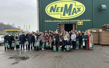 Stručna posjeta studenata Odsjeka za industrijsko inžinjerstvo i menadžment kompaniji Neimax d.o.o