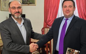 Sastanak rektora Univerziteta u Sarajevu i ambasadora Republike Estonije