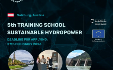 “5th TRAINING SCHOOL SUSTAINABLE HYDROPOWER” program