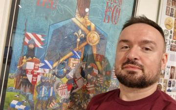 Izložba "Kraljevi Bosne – ilustracija, karakter dizajn, stilizacija vizuelnog prikaza", autora mr. Emira Durmiševića