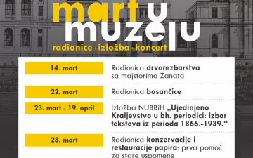 Mart u Zemaljskom muzeju Bosne i Hercegovine