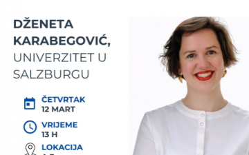 Fakultet za kriminalistiku, kriminologiju i sigurnosne studije UNSA | Najava gostujućeg predavanja prof. dr. Dženete Karabegović