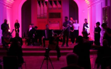 Na Muzičkoj akademiji UNSA održan koncert Impro ansambla MAS