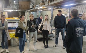 Studenti Mašinskog fakulteta UNSA, smjera Klimatizacija, grijanje i hlađenje u posjeti firmi Prunus d.o.o