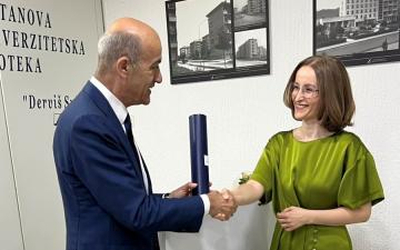 Doc. dr. Lamija Silajdžić dobitnica regionalne nagrade "Dialogos"