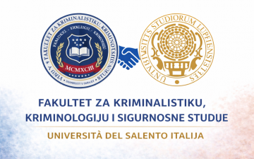 Fakultet za kriminalistiku, kriminologiju i sigurnosne studije UNSA | Otvaramo nova vrata međunarodne saradnje: potpisan Memorandum s Univerzitetom del Salento