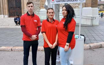 Studenti Fakulteta zdravstvenih studija UNSA učestvovali u obilježavanju „Nedjelje borbe protiv tuberkuloze“