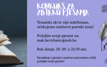 Poziv za dostavljanje autorske poezije - postani dio književne edicije 