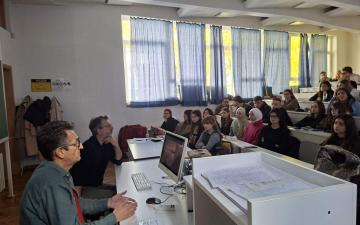 Arhitektonski fakultet UNSA | Gostujuće predavanje studija AhaKnap SAAHA na predmetu Osnovi projektovanja 1