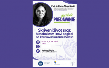 Predavanje "Skriveni život srca: Metabolizam i novi pogledi na kardiovaskularne bolesti"