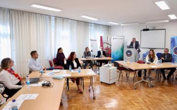 Na Fakultetu za kriminalistiku, kriminologiju i sigurnosne studije UNSA održan „DRAVONIA“ Cyber Security Trainthe Trainer Workshop