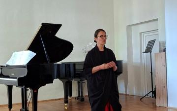 Prof. Azra Medić održala je solistički koncert pod nazivom "Fragmenti" 
