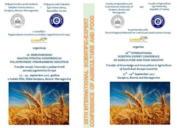 28. međunarodna naučno-stručna konferencija poljoprivrede i prehrambene industrije