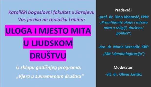 Teološka tribina „Uloga i mjesto mita u ljudskom društvu“