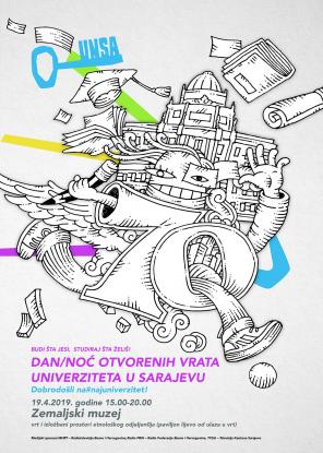 Šetnja promocije upisa na Univerzitet u Sarajevu