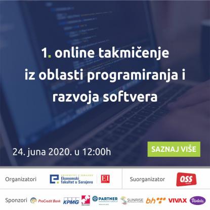 Prvo online takmičenje iz oblasti programiranja i razvoja softvera u BiH