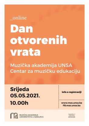 Dan otvorenih vrata Muzičke akademije Univerziteta u Sarajevu
