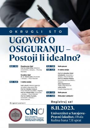 Okrugli sto „Ugovor o osiguranju - postoji li idealno?“