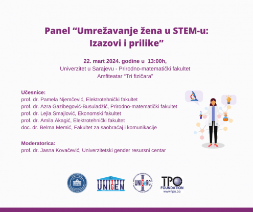 Panel “Umrežavanje žena u STEM-u: Izazovi i prilike”