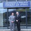 Direktor USAID-a Peter Duffy posjetio Fakultet za upravu