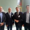 Prof. dr. Adnan Efendić, UNSA, prof. dr. Rifat Škrijelj, rektor UNSA, prof. dr. Igor Papič, rektor Univerziteta u Ljubljani, doc. dr. Adnan Mehonić, UCL