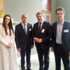 Amra Šakušić, UKC Tuzla, prof. dr. Rifat Škrijelj, rektor UNSA, prof. dr. Igor Papič, rektor Univerziteta u Ljubljani, doc. dr. Adnan Mehonić, UCL