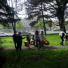 NUBBiH-akcija čišćenja parka u Kampusu: Bibliotekari i bibliotekarke u akciji zaštite okoliša i prirode